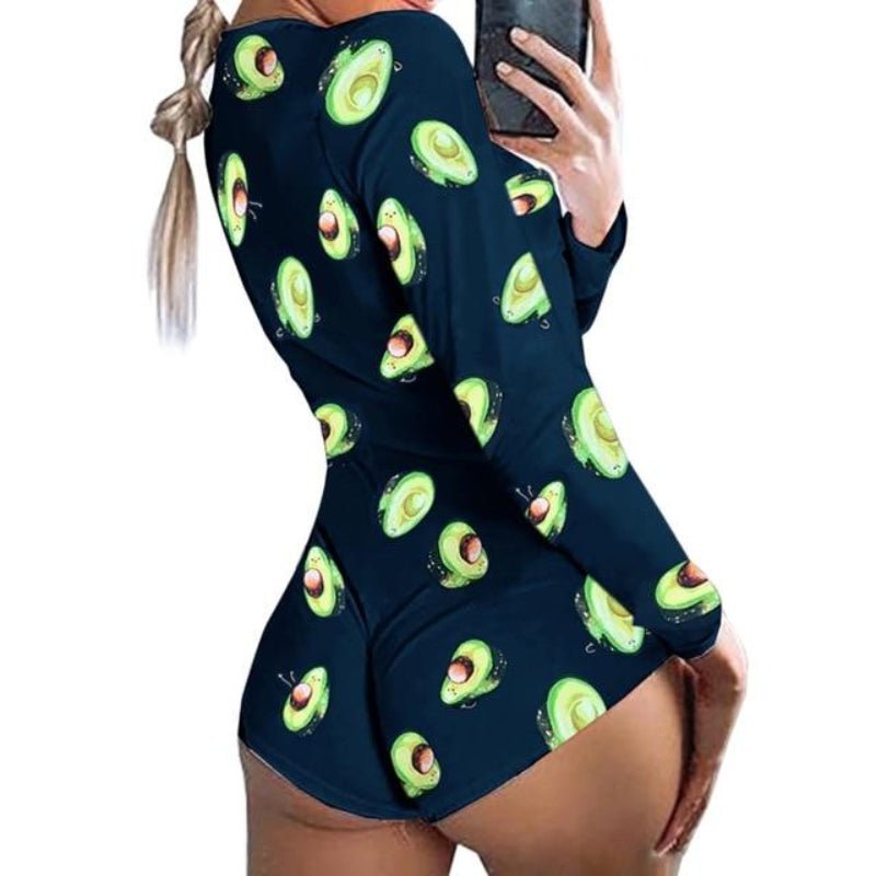 Sleepwear Pajama Nightwear Short Romper - Easy Pickins Store