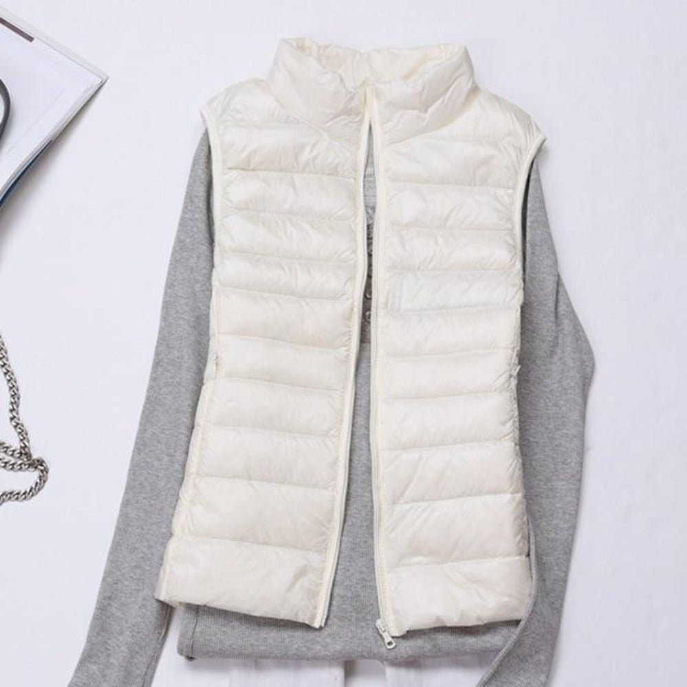 Sleeveless Ultralight Down Warm Vest - Easy Pickins Store