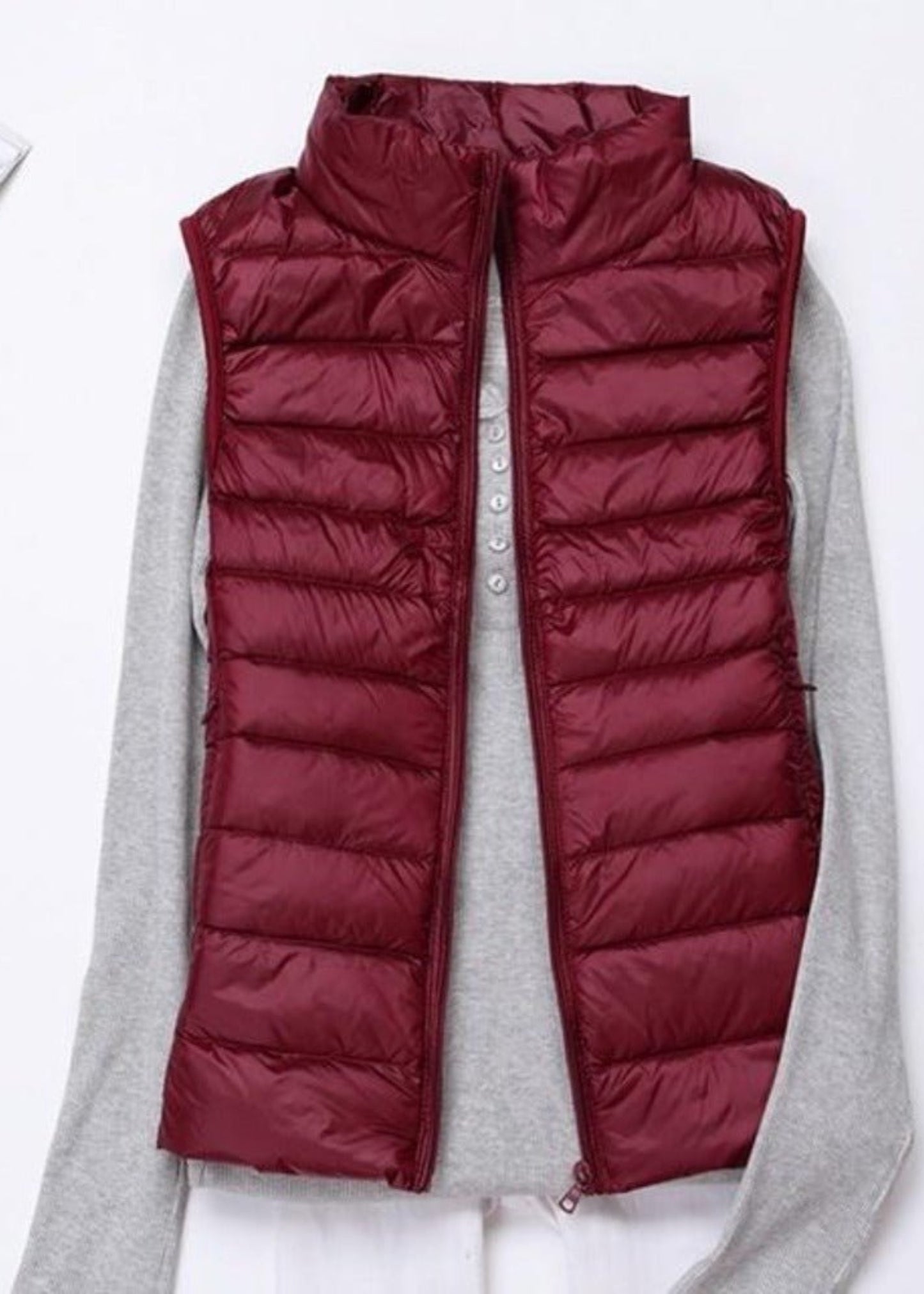 Sleeveless Ultralight Down Warm Vest - Easy Pickins Store