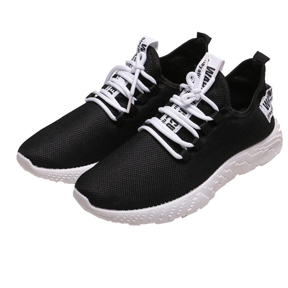 Sneakers Breathable Casual No slip Vulcanize Air Mesh Lace up - Easy Pickins Store