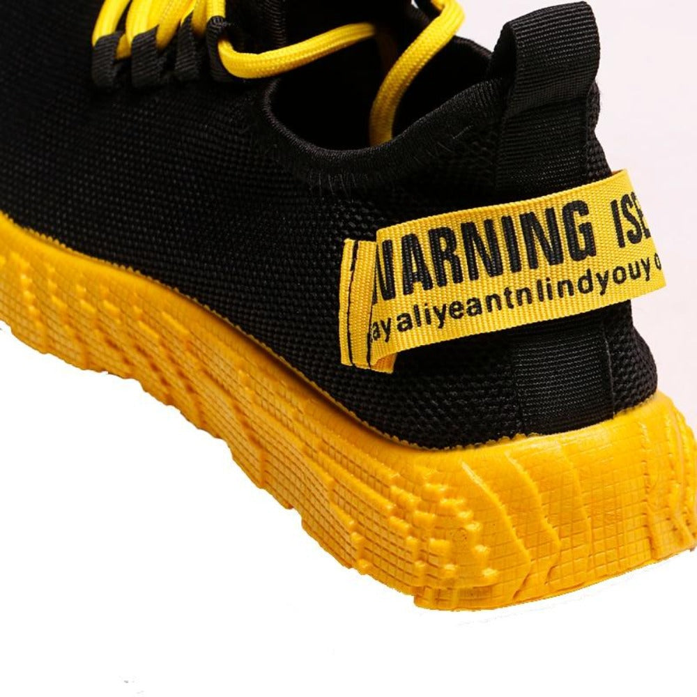 Sneakers Breathable Casual No slip Vulcanize Air Mesh Lace up - Easy Pickins Store