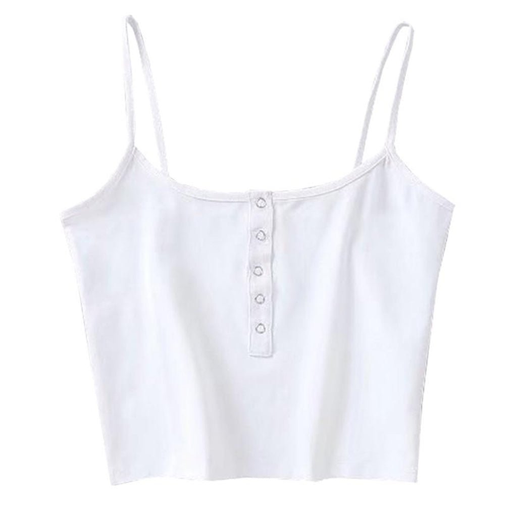 Strap Crop Top Backless Camisole Tank - Easy Pickins Store