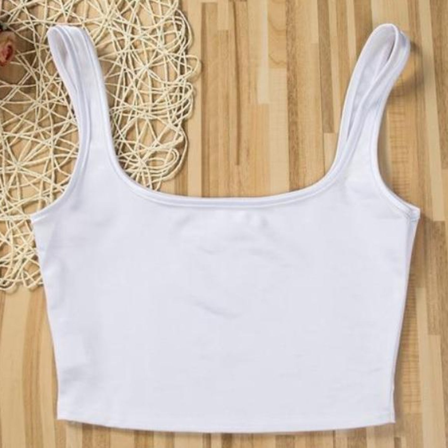 Vest Sleeveless Crop Top Tank T Shirt - Easy Pickins Store