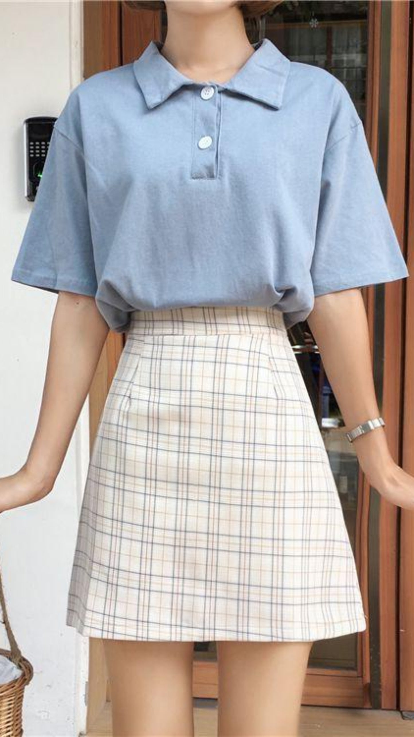 Women Summer Vintage High Waist A Line Print Skirt Casual Ladies Fashion Gothic Mini Skirts - Easy Pickins Store