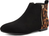 Classic Flat Heel Ankle Boots