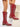 Leather Embroidered Geometric Point Toe Boots - Easy Pickins Store