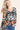 Gradation Leopard Print Soft Knit Deep U Neck Top | Easy Pickins