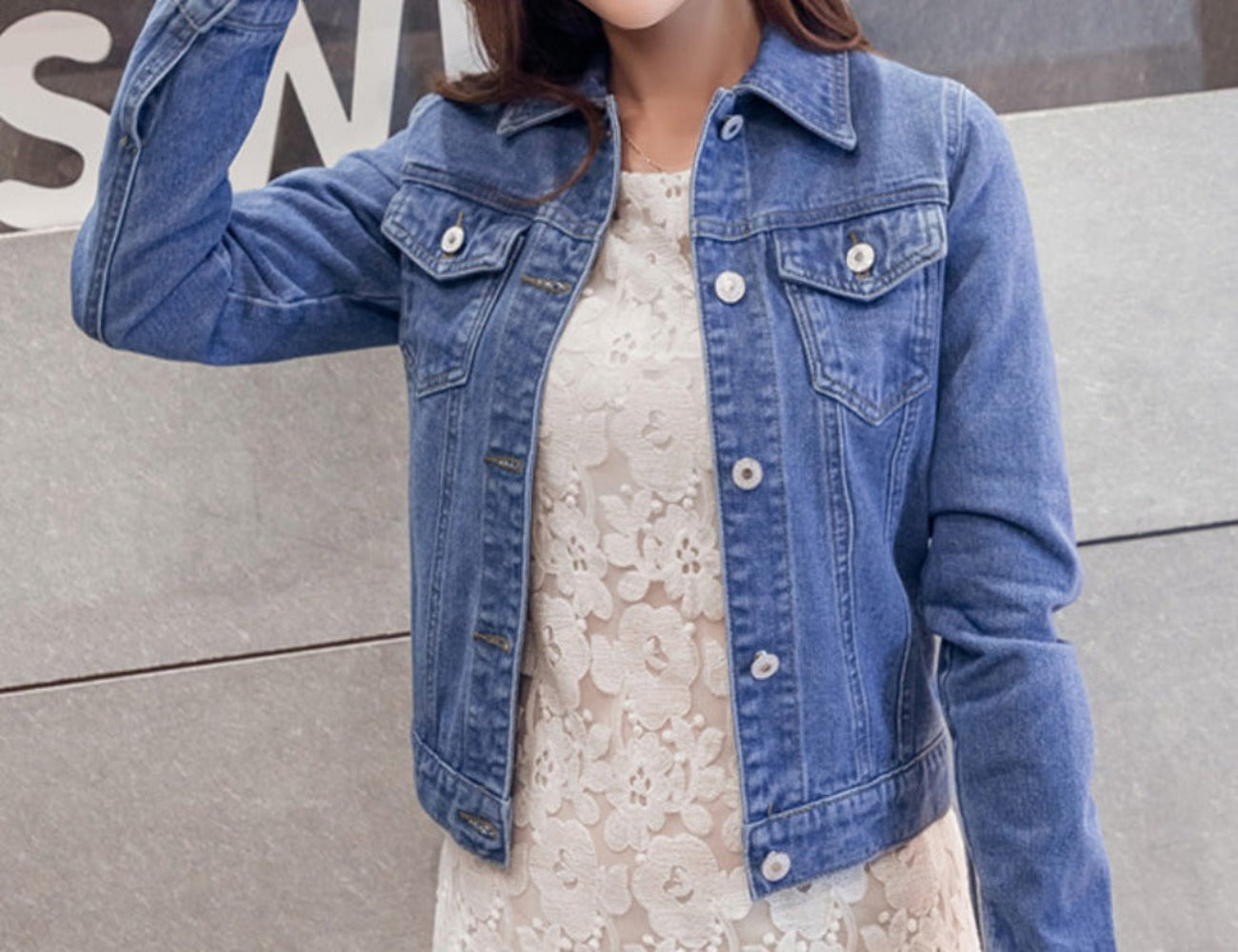 Short Jeans Denim Jacket - Easy Pickins