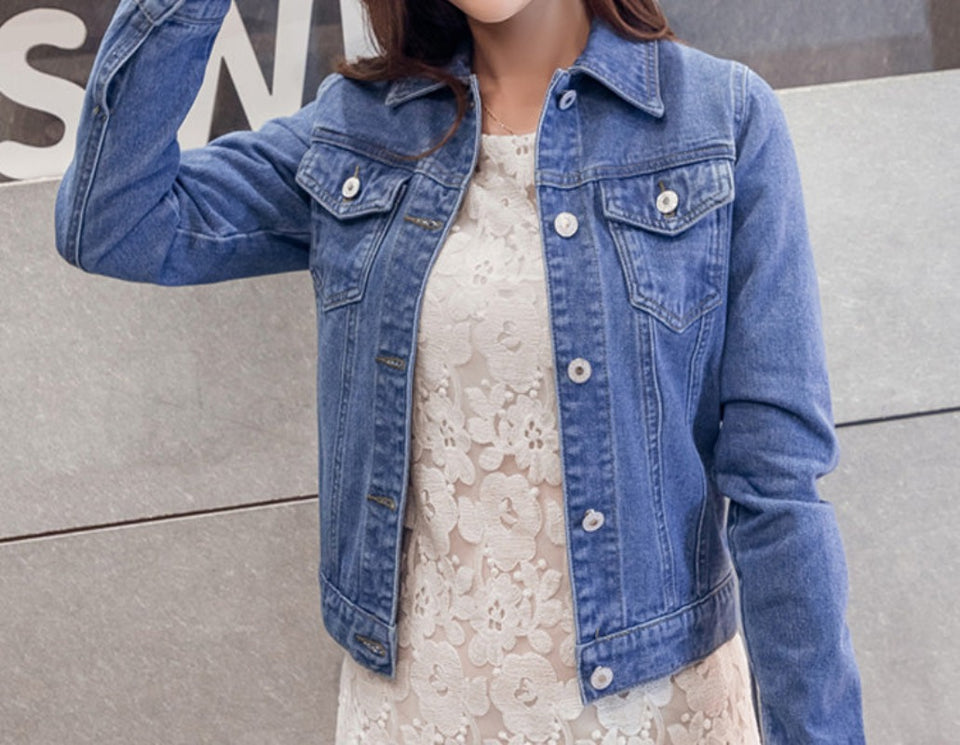Short Jeans Denim Jacket