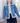 Lace Half Sleeve Denim Jacket