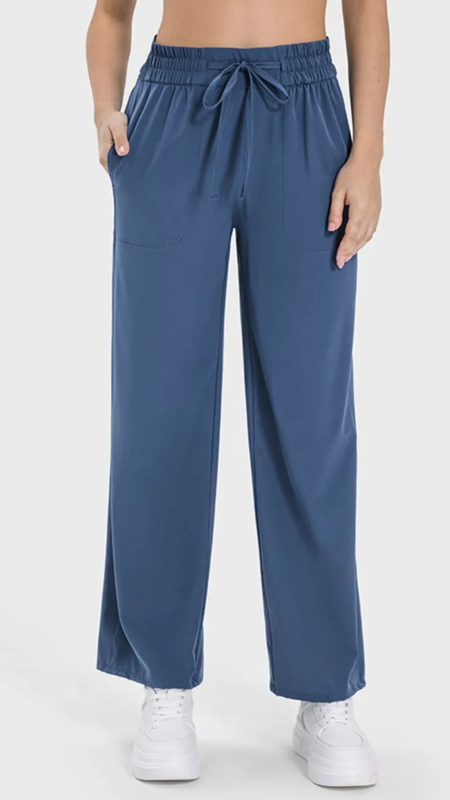 Millennia Drawstring Pocketed Active Pants - Easy Pickins