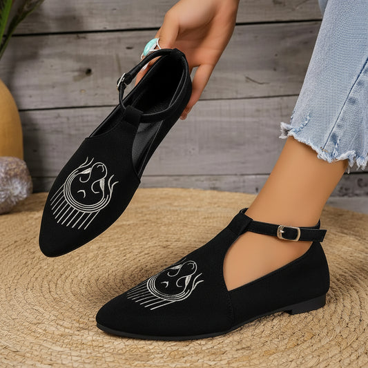 Point Toe Slip-On Flats | Easy Pickins