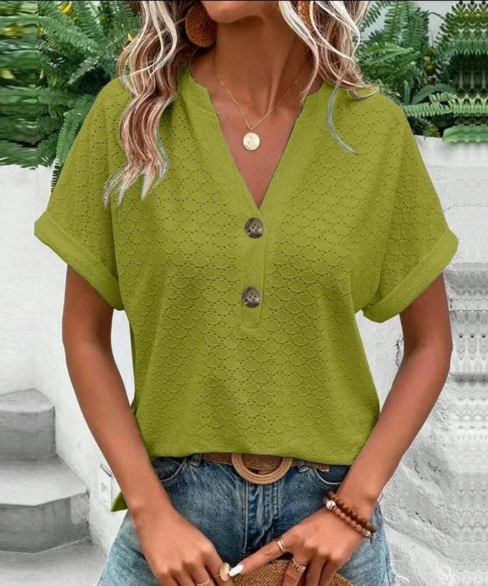 Fashion Casual Vintage Elegant Summer Streetwear Blouse - Easy Pickins Store