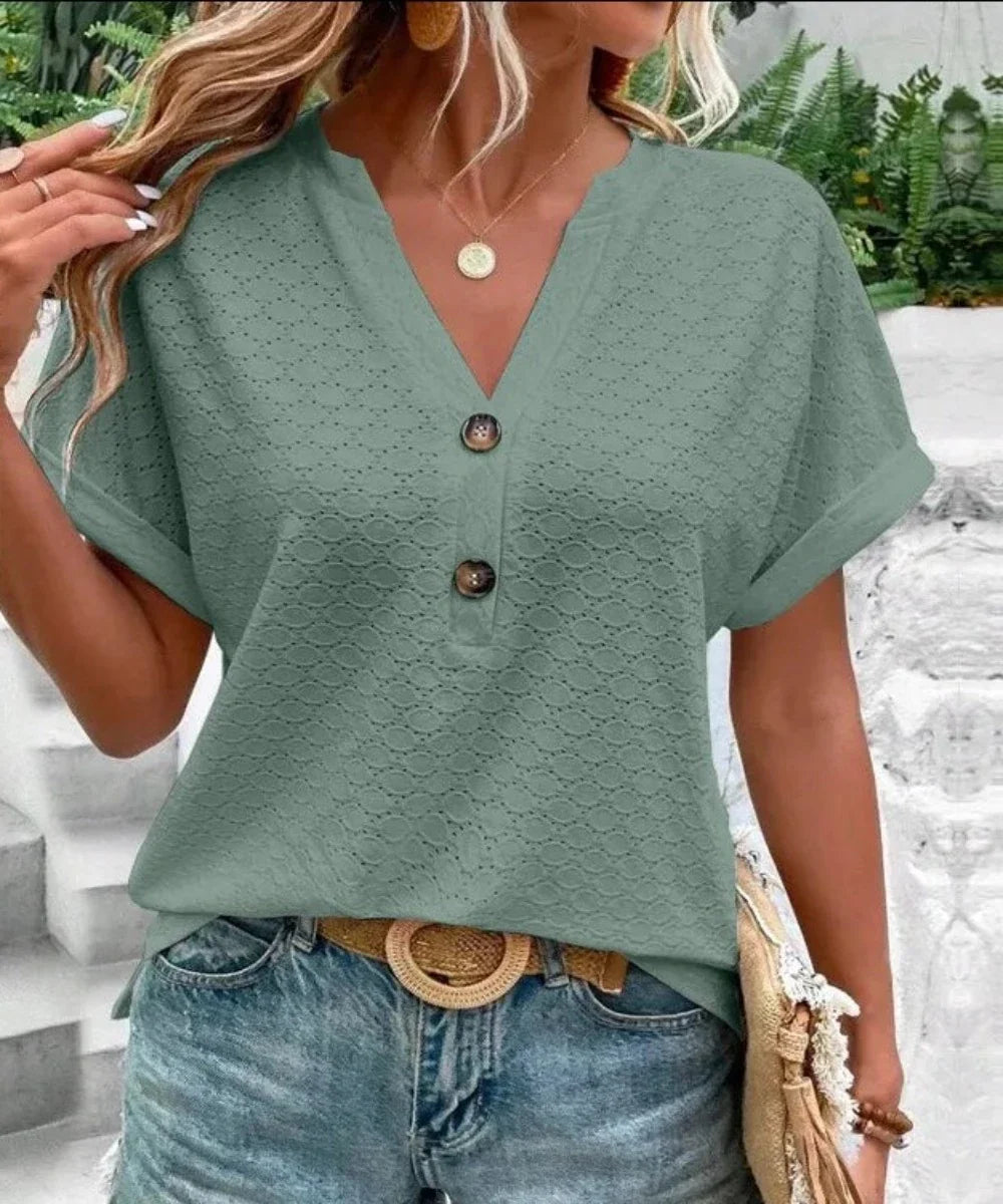 Fashion Casual Vintage Elegant Summer Streetwear Blouse - Easy Pickins Store