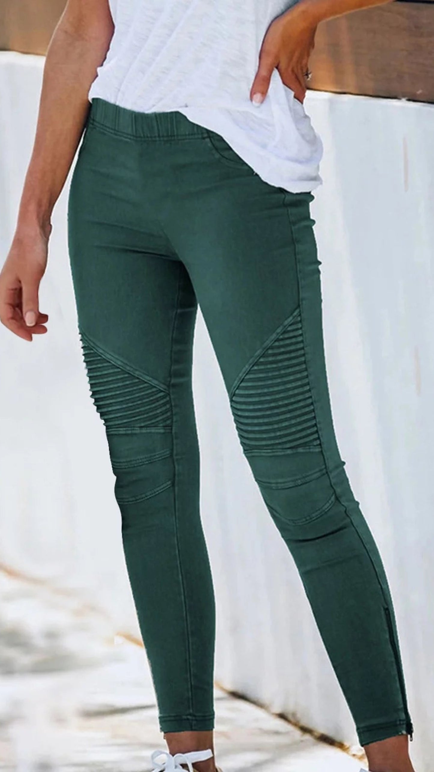 Slim Fitness Leggings Elastic Seamless Jeans - Easy Pickins Store