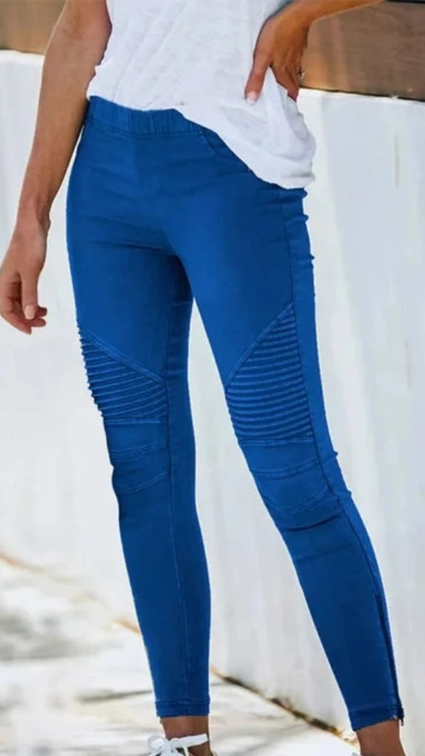 Slim Fitness Leggings Elastic Seamless Jeans - Easy Pickins Store