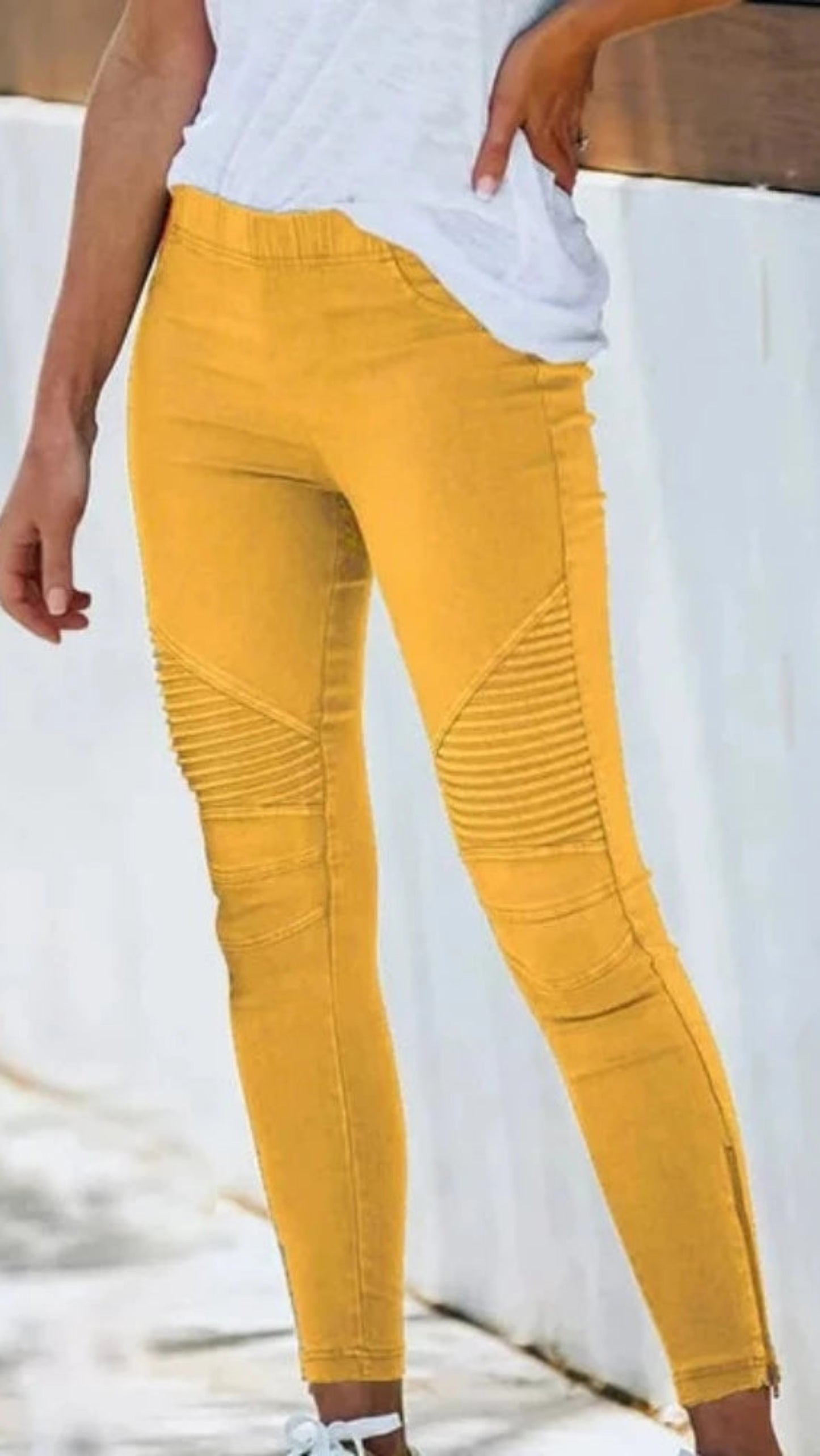 Slim Fitness Leggings Elastic Seamless Jeans - Easy Pickins Store