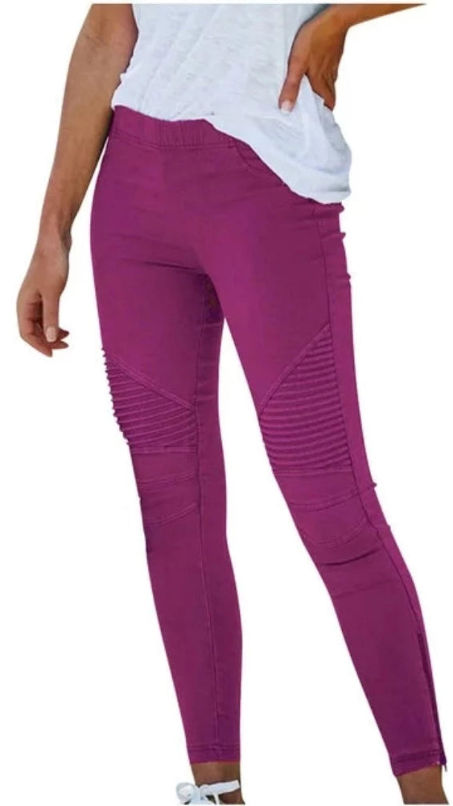 Slim Fitness Leggings Elastic Seamless Jeans - Easy Pickins Store