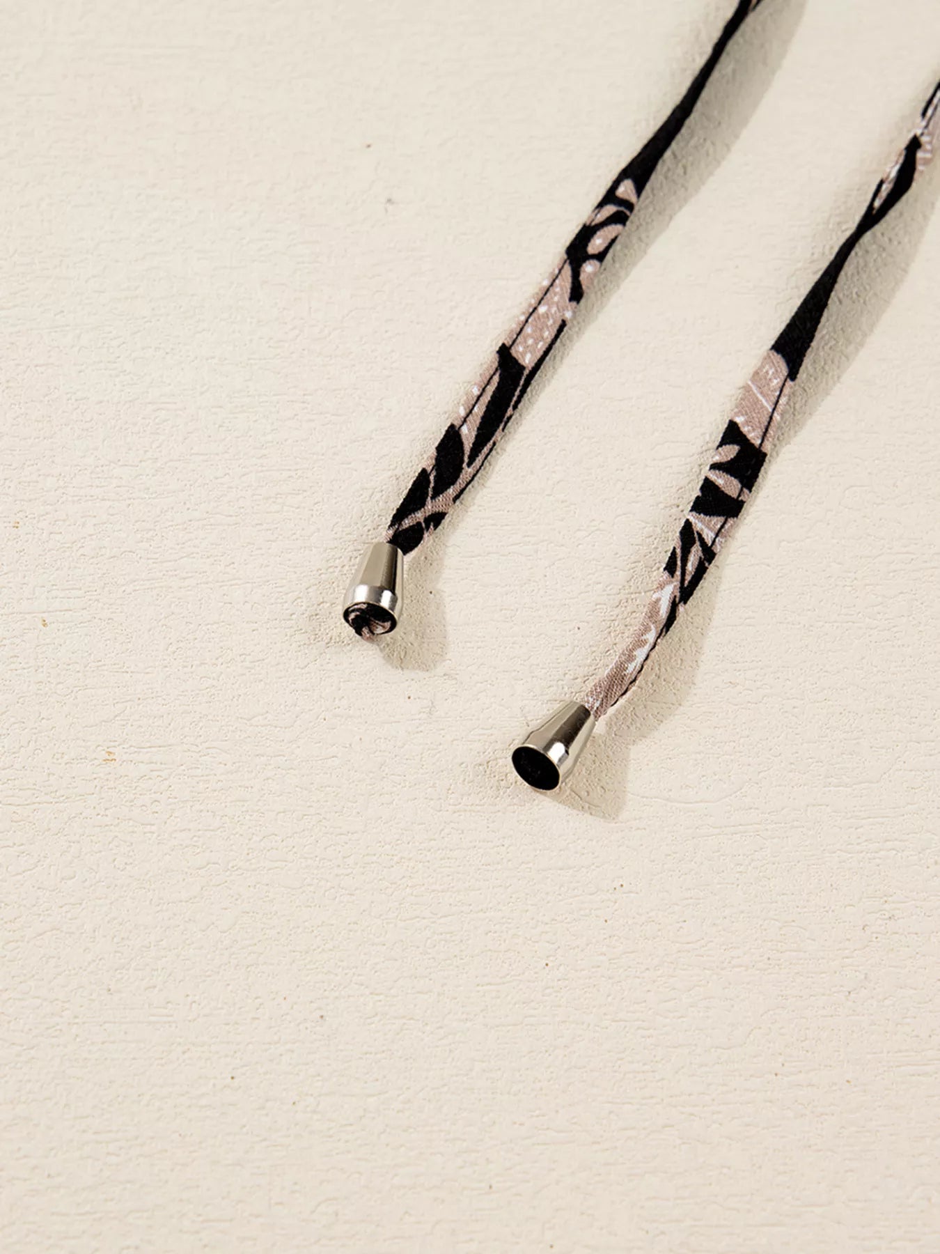 3/4 Sleeve Botanical Print Split Neck Loose Mini Dress | Easy Pickins