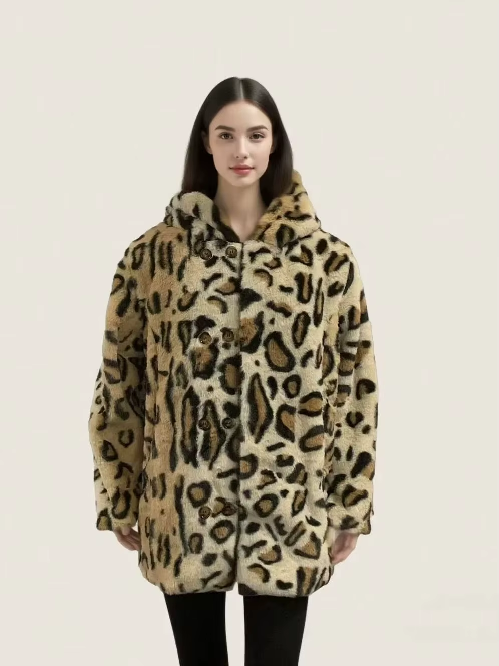 Thick Warm Hooded Coat