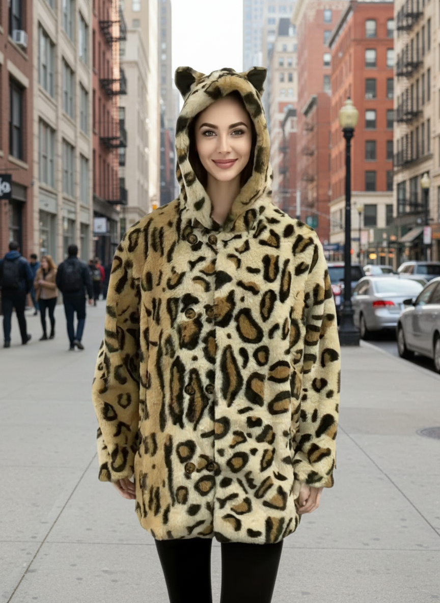 Thick Warm Hooded Coat