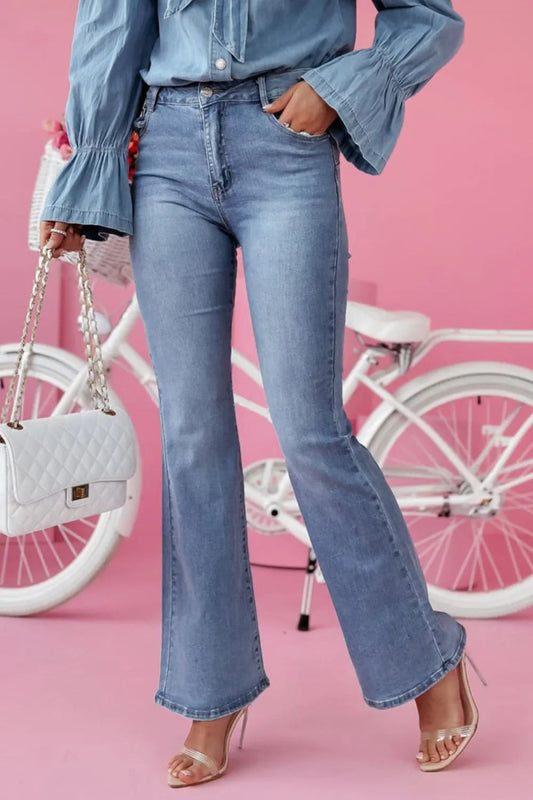 Bootcut Jeans with Pockets - Easy Pickins Store