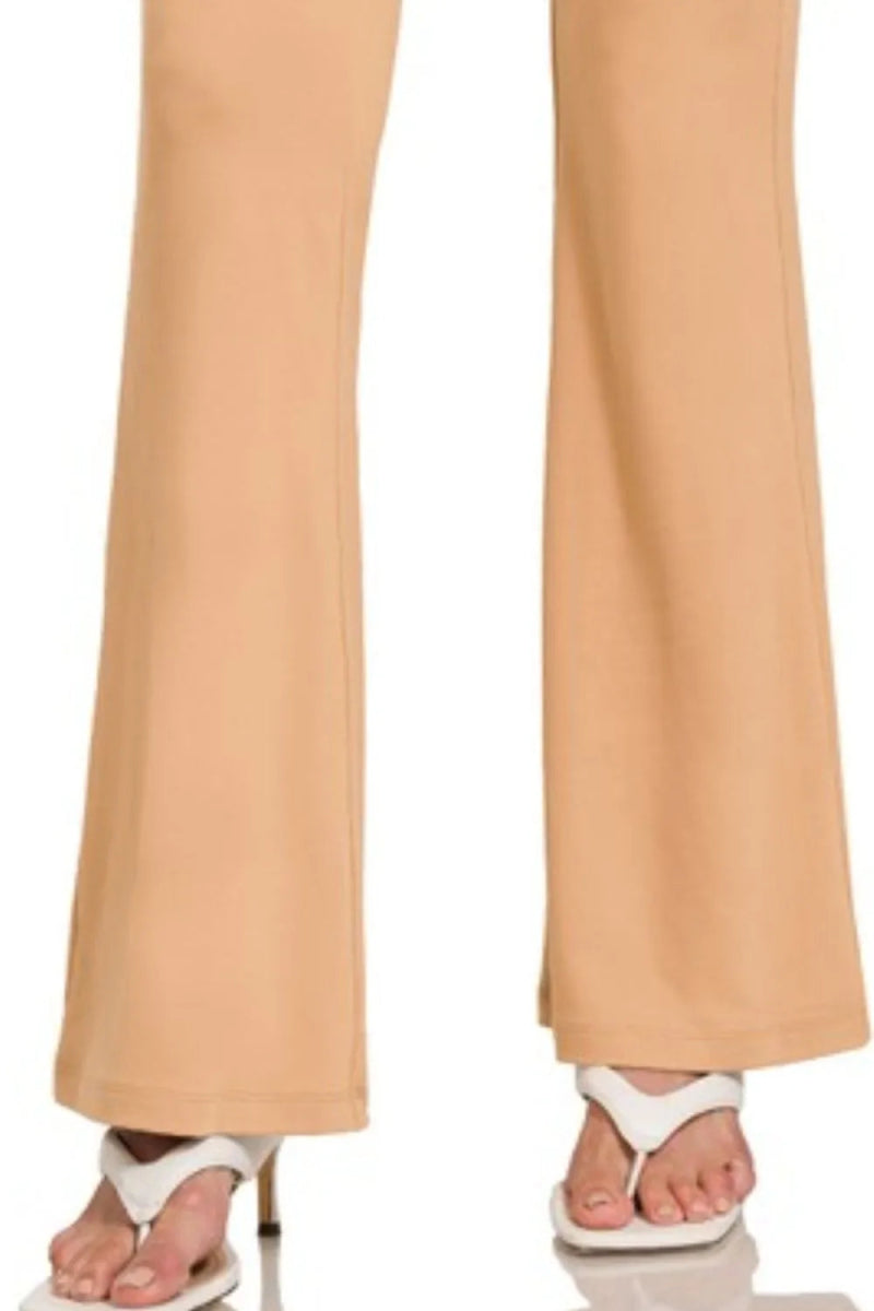 Buttery Soft Flare Leg High Waist Yoga Pants - Easy Pickins Store