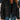 Checkered Turtleneck Zip Up Long Sleeve Winter Coat - Easy Pickins Store