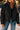 Checkered Turtleneck Zip Up Long Sleeve Winter Coat - Easy Pickins Store