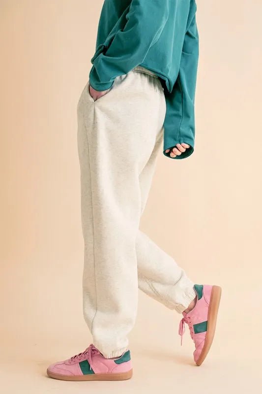Drawstring Elastic Waist Joggers - Easy Pickins Store