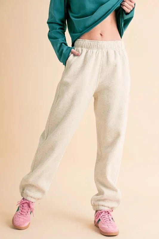 Drawstring Elastic Waist Joggers - Easy Pickins Store