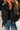 Checkered Turtleneck Zip Up Long Sleeve Winter Coat - Easy Pickins Store