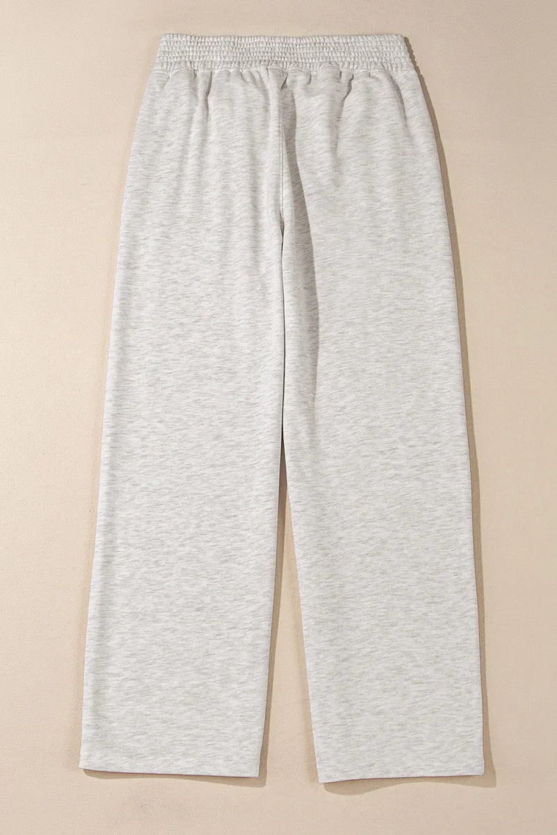 Elastic Waist Active Pants with Pockets - Easy Pickins Store