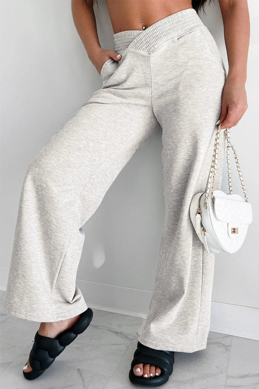 Elastic Waist Active Pants with Pockets - Easy Pickins Store