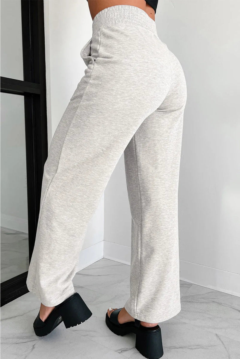 Elastic Waist Active Pants with Pockets - Easy Pickins Store