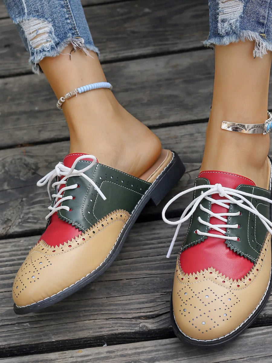 Eyelet Lace Up Slip - Ons - Easy Pickins Store