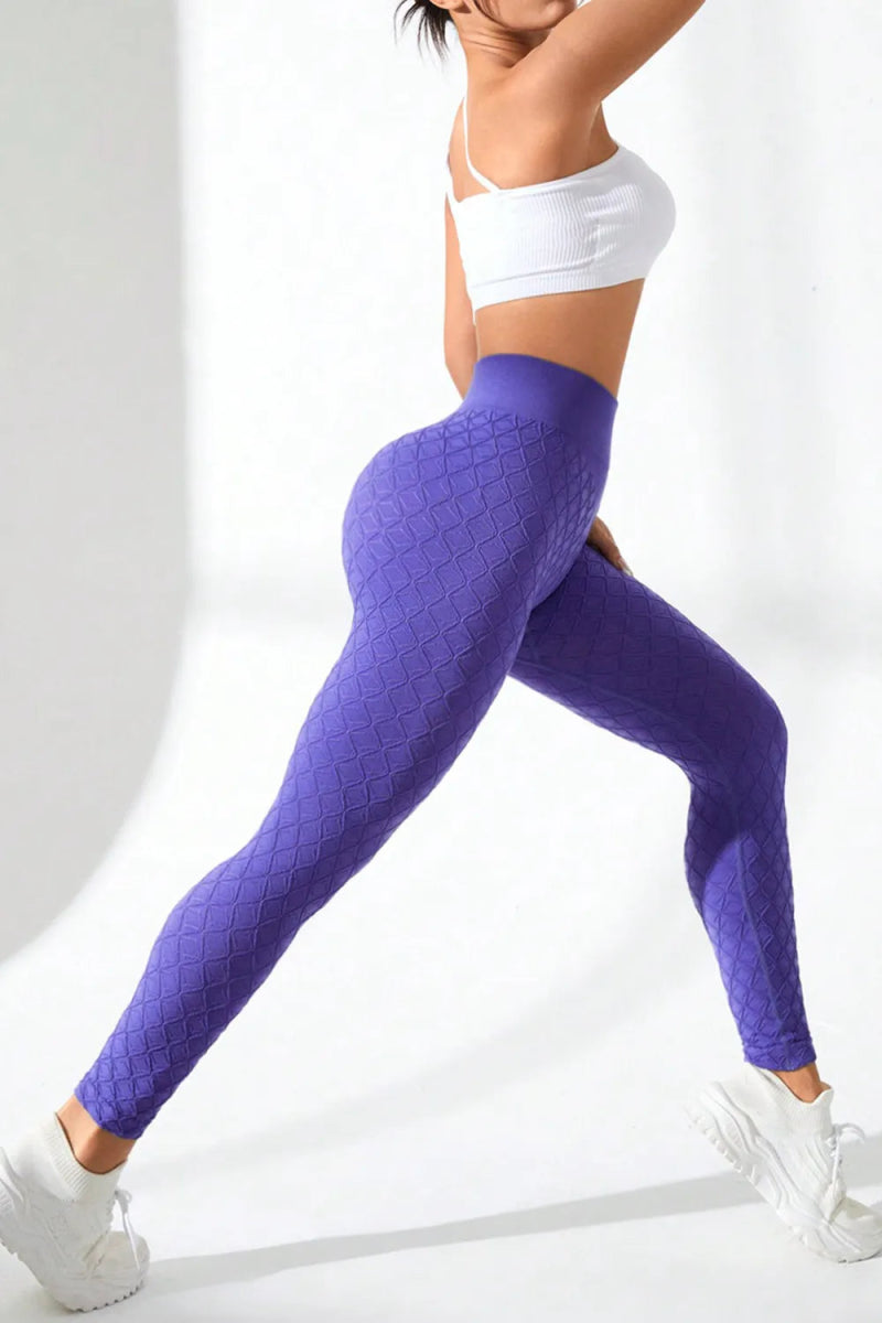 High Waist Stretchy Active Leggings - Easy Pickins Store