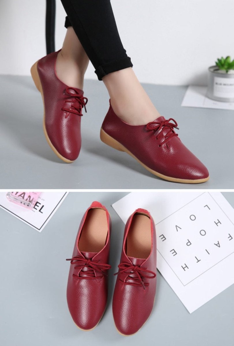 Oxford Leather Loafers - Easy Pickins Store