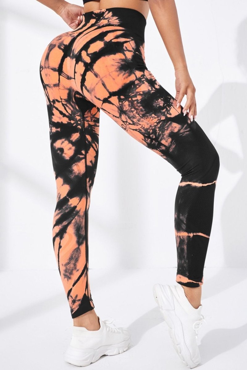 Wide Waistband Long Active Pants - Easy Pickins Store