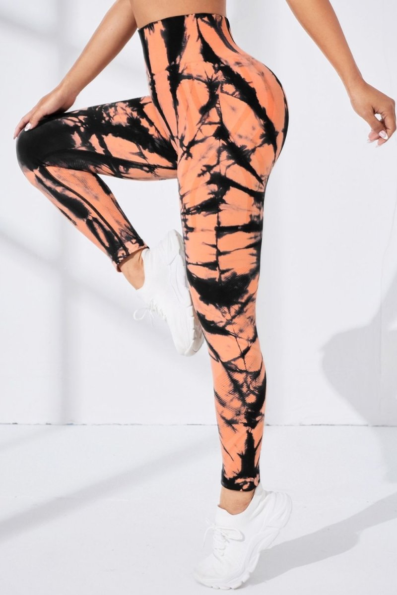Wide Waistband Long Active Pants - Easy Pickins Store