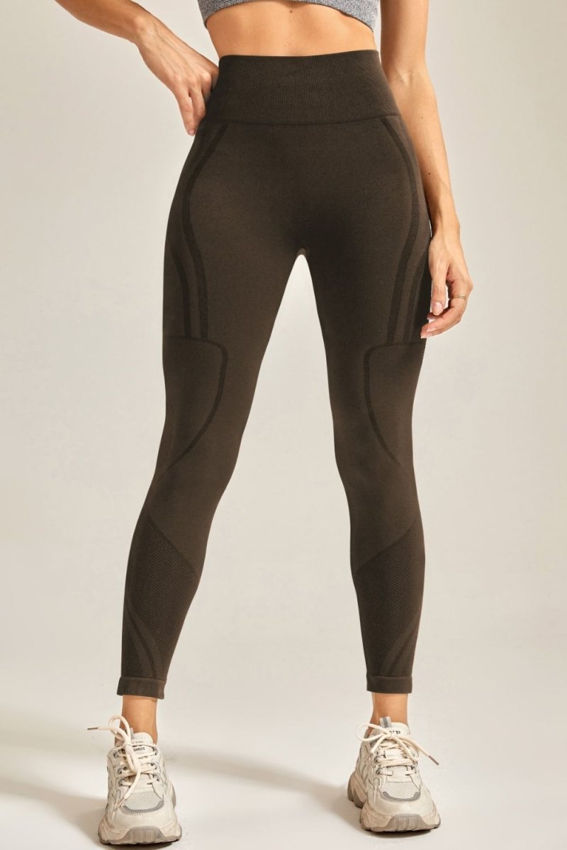 Wide Waistband Long Active Pants - Easy Pickins Store
