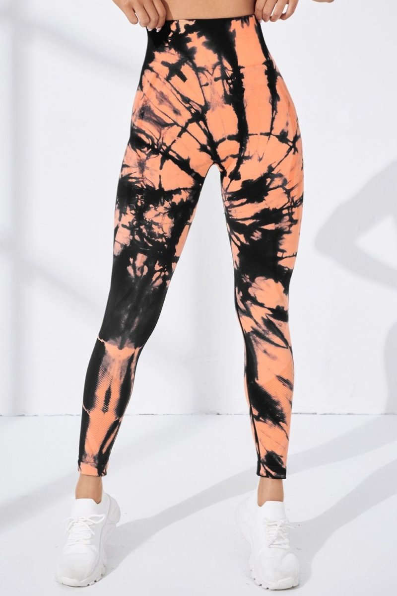 Wide Waistband Long Active Pants - Easy Pickins Store