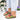 3 Color Stitching Sandals Open Toe Platform Wedge Slides - Easy Pickins Store