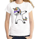 3D Cat Print White Soft T-shirt Short sleeve Round neck - Easy Pickins Store