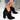 Flock Toe Boots High Heel Ankle Pumps - Easy Pickins Store