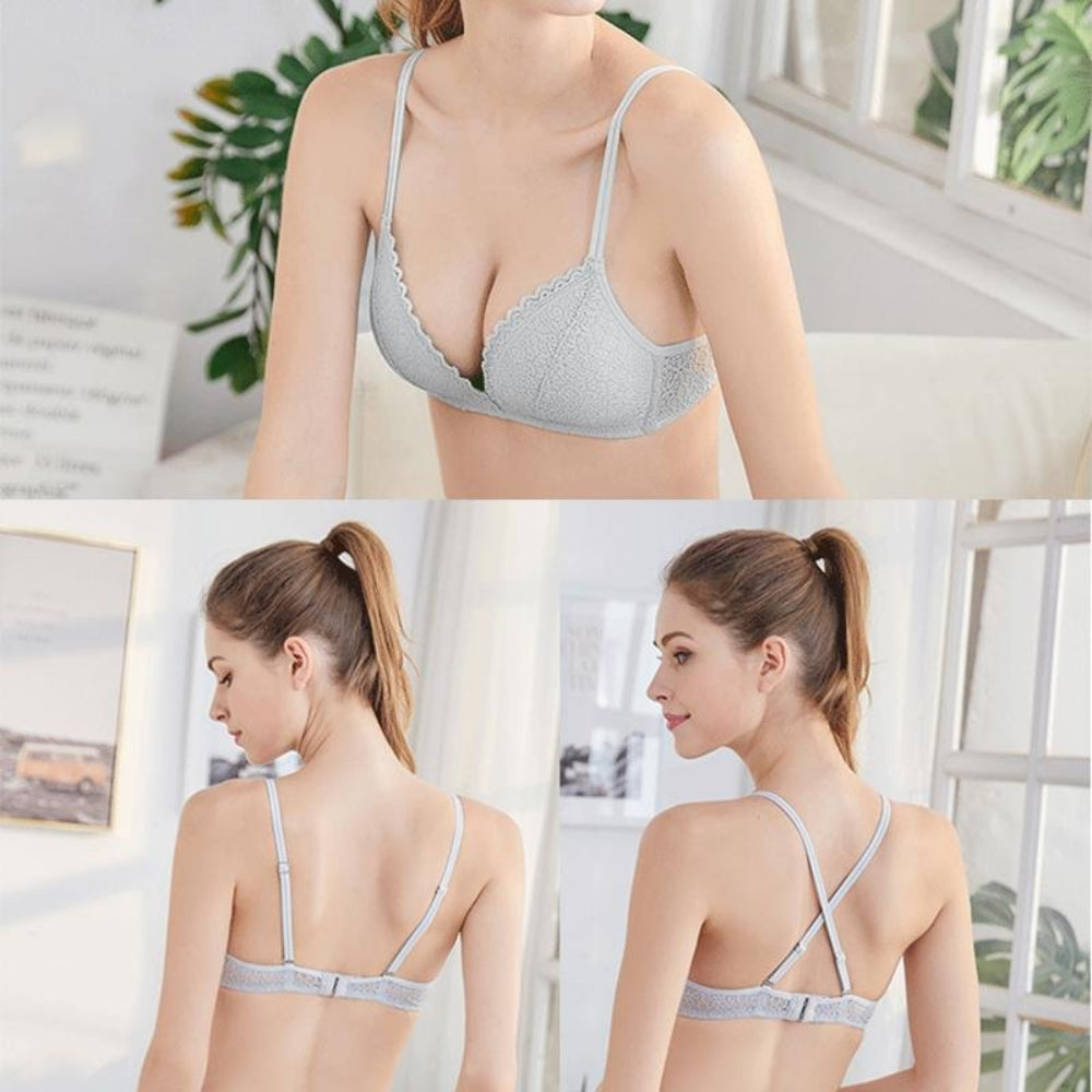 Floral Wireless Bra Lace Bralette | Easy Pickins
