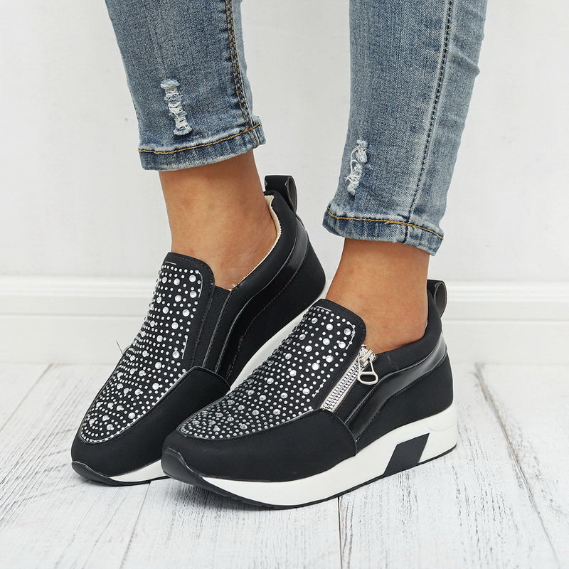Rhinestone Sneakers