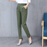 Ankle Harem Pants Slim Comfortable and Smooth - Easy Pickins Store