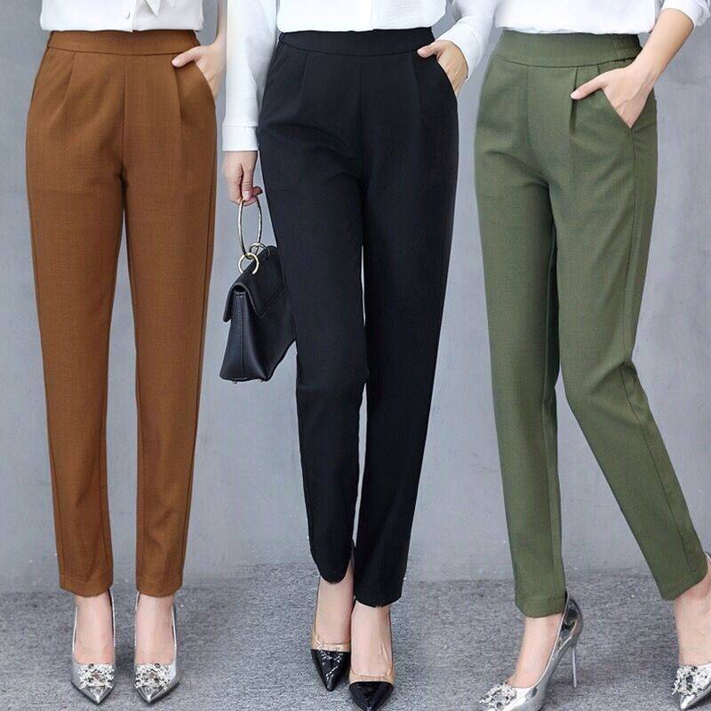 Ankle Harem Pants Slim Comfortable and Smooth - Easy Pickins Store