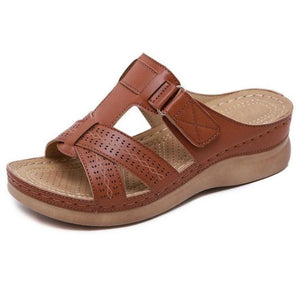 Anti Slip Wedge Thick Bottom Comfortable Sandals - Easy Pickins Store